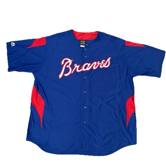 Atlanta Braves Dale Murphy Cooperstown Retro Jersey Men’s 2XL Throwback MLB - Picture 2 of 6